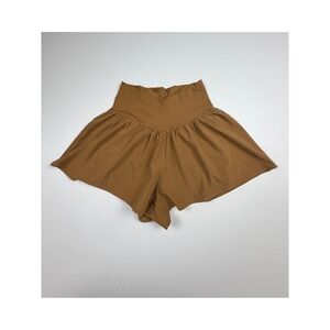 OFFLINE by Aerie Real Me Crossover Flowy Shorts Women S Brown High Rise